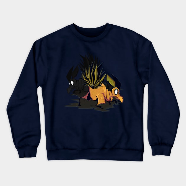 Year of the Carrat! Crewneck Sweatshirt by Fluffbot's Lair